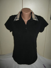 Tricou negru Burberry Mar M foto