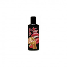 Lubrifiant Lick-It 100ml capsuni - Sex Shop Erotic24 foto