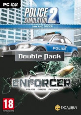 Law And Order Double Pack Enforcer And Police Simulator 2 Pc foto