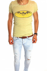 Tricou BATMAN - tricou barbati - tricou slim fit - 6637P4 foto