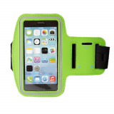 Husa brat jogging verde green Armband Iphone 6 plus, Albastru, iPhone 6/6S, Textil, Apple