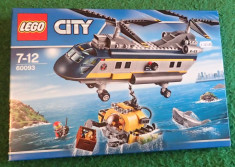 Lego City 60093Deep Sea Helicopter Elicopter pentru expeditii marine nou sigilat foto