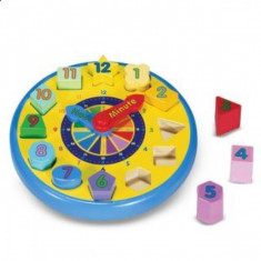 Ceas cu forme de asortat Melissa &amp;amp; Doug foto