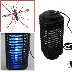 Lampa anti insecte cu lumina UV foto