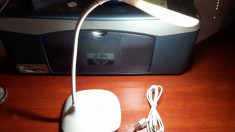 Veioza IKEA / Lampa birou M1 flexibila USB cu LED, senzor baterie LI-ION foto