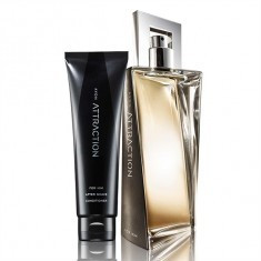 Parfum Attraction Avon de barbati+1mostra cadou foto