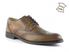 Pantofi din piele naturala Trapano 8005-4202-104 foto