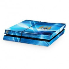 Manchester City Fc Playstation 4 Console Skin foto