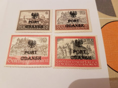 germania/ocupatii/port gdansk 1945/castele1/ serie MH+ foto