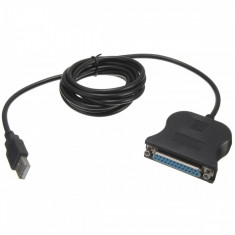 Cablu convertor USB la DB25 paralel adaptor 25 pini pentru imprimanta foto