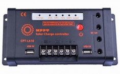 Controller/Regulator solar REAL MPPT 10A LA-10, Vmax 100V, Panouri fotovoltaice foto