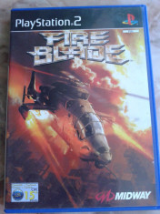 vand joc cu elicoptere ,pt ps2,playstation 2, FIRE BLADE foto