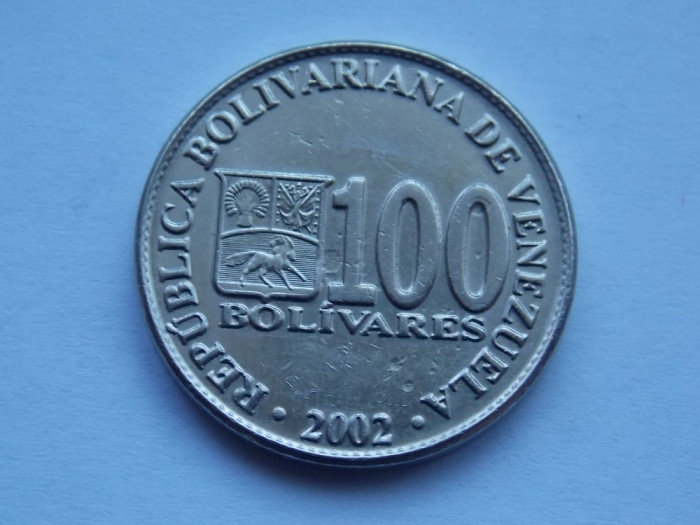 100 BOLIVARES 2002 VENEZUELA