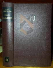 F. M. DOSTOIEVSKI - FRATII KARAMAZOV ( EDITIE BIBLIOFILA PE FOITA DE TIGARETA), 1965 foto