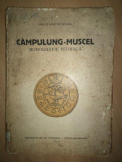 CAMPULUNG MUSCEL de PREOT IOAN RAUTESCU , MONOGRAFIE ISTORICA , CAMPULUNG MUSCEL, 1943 foto