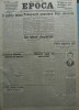 Epoca, Ziar Conservator 21 Feb 1935: Hagi Mosco, Filipescu - Ziar Vechi de Colectie
