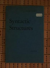 Syntactic structures / by Noam Chomsky foto