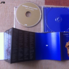 robbie williams take the crown 2012 cd disc muzica pop booklet texte foto VG+