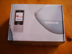 NOKIA 6300 SILVER / GRI / ARGINTIU SIGILATE !! 0 MIN !! RARITATE !! LA CUTIE !! foto