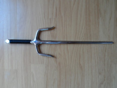 Stilet de lupta, sai japonez octogonal, trident specific artelor martiale foto