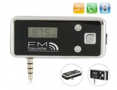 Modulator FM pentru iPhone 4 / 4s / 5 / iPod / MP3 / all 3.5mm audio foto