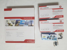 Kit/Sistem supraveghere video HD cu DVR si 2 camere de exterior cu infrarosu foto