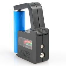 Tester pentru verificare voltaj baterii Universal Battery Checker Tester AA AAA C D 9V foto