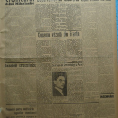 Epoca , ziar al Partidului Conservator , 23 Febr. 1935 , Hagi Mosco , Filipescu