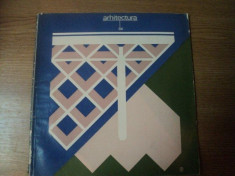 REVISTA ARHITECTURA NR 1 , 1981 foto