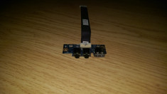 Modul port USB + mufe audio Asus X53U foto