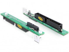 ADAPTOR SLIM SATA 13-PIN&amp;gt;IDE 40-PIN MAMA DELOCK 65236 foto