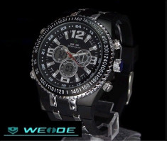 Ceas Weide,model NOU,dual Display(Analog si Digital) Rezistent la Apa 30 Metri foto