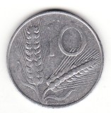 Italia 10 lire 1981, Europa, Aluminiu