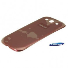 Capac baterie Samsung I9300 Galaxy S3 Original Rosu foto