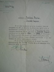 HOPCT ROMANIA REGIA AUTONOMA CFR ADRESA TELEGRAFICA 11 MAI 1937 /ARH NEDELESCU
