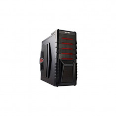 Carcase Segotep Raynor Tower G1R Red, USB3.0, interior negru, 2x Vent. inclus. foto