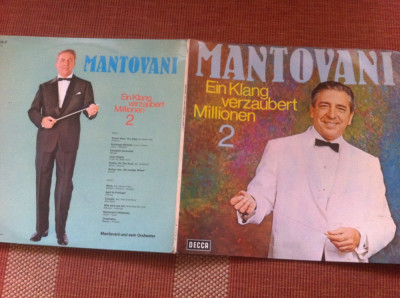 Mantovani Ein Klang verzaubert millionen 2 muzica clasica disc vinyl lp DECCA foto