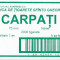 Eticheta cartus tigari Carpati / Fabrica Sfintu Gheorghe