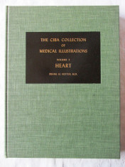 THE CIBA COLLECTION OF MEDICAL ILLUSTRATIONS, Vol.5 - HEART, F. H. Netter, 1978 foto