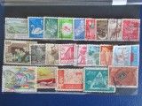 Lot Timbre China Japonia Folosite 1901-1950, Colectie Diverse