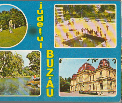 CPI (B6801) CARTE POSTALA - JUDETUL BUZAU: MAGURA SARATA MONTEORU, RAMNICU SARAT foto