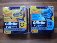 Rezerve de ras Gillette Fusion Proshield Chill, la set de 6 buc. nou in romania foto