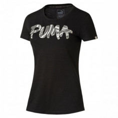 TRICOU PUMA FUN FONT Tee W COD 836349-01 foto