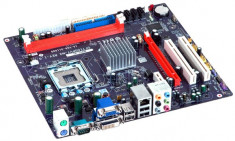 Placa de Baza Socket 775 Suporta Core2Quad 2xDIMM DDR2 Garantie ! foto