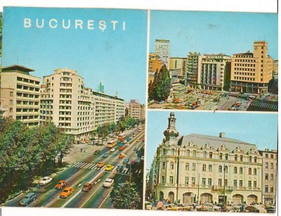 CPI (B6826) CARTE POSTALA - BUCURESTI: B-DUL N. BALCESCU, STR. 13 DECEMBRIE... foto
