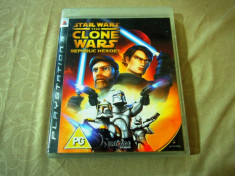 Joc Star Wars the Clone Wars Republic Heroes, PS3, original, alte sute de jocuri foto
