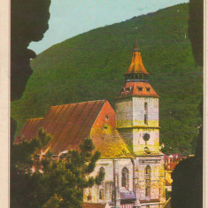 CPI (B6864) CARTE POSTALA - BRASOV. BISERICA NEAGRA