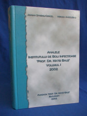 ADRIAN STREINU-CERCEL ~ ANALELE INSTITUTULUI DE BOLI INFECTIOASE * VOL.1 - 2002 foto