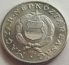 Moneda 1 Forint - UNGARIA, anul 1982 *cod 1659 Allu-a.UNC foto
