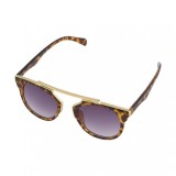 Ochelari soare DAMA model RETRO DESIGN FASHION material plastic detaliu metal, Femei